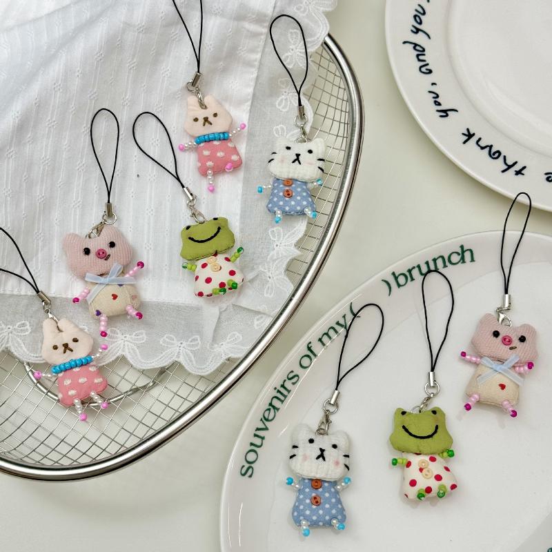 Women'S Young Bags - /Vly/Frog Pig Cat Pendant Keychain For