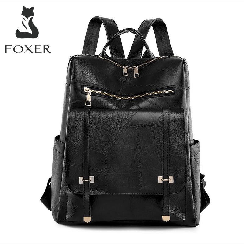 Women Bags Branded - FOXER Brand Fashion Women's Travel Backpack