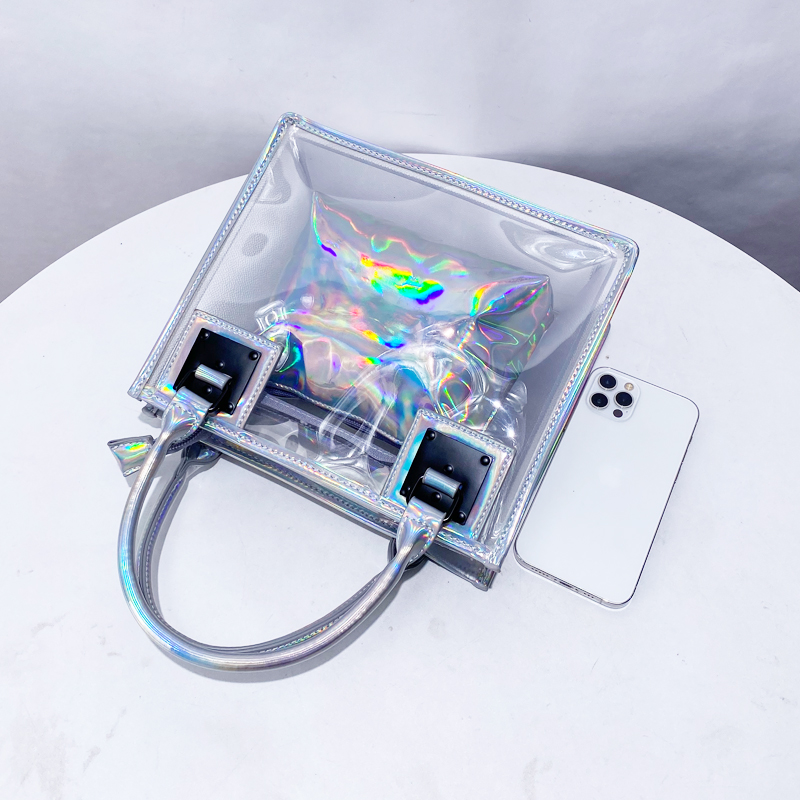 Transparent Jelly Composite Ba - Women Bags On Sale review and price