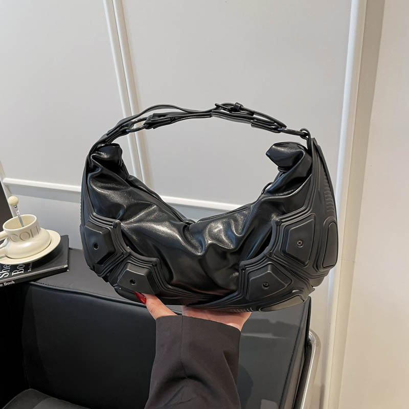 Dark Trendy Half Moon Shaped H - Women Bags 2026 Trends review and price