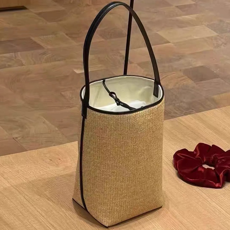 Raffia Knitting Small Beach Bu - Women'S Raffia Bags review and price
