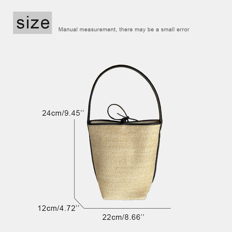 Raffia Knitting Small Beach Bu - Women'S Raffia Bags review and price