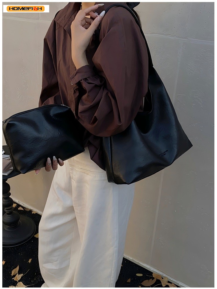 Retro Simple Large Women Tote  - Women Bags 2026 Trends review and price