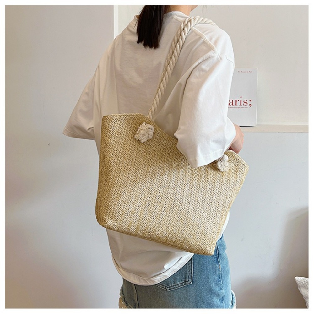 New Summer Beach Tote Bag Larg - Women'S Raffia Bags review and price
