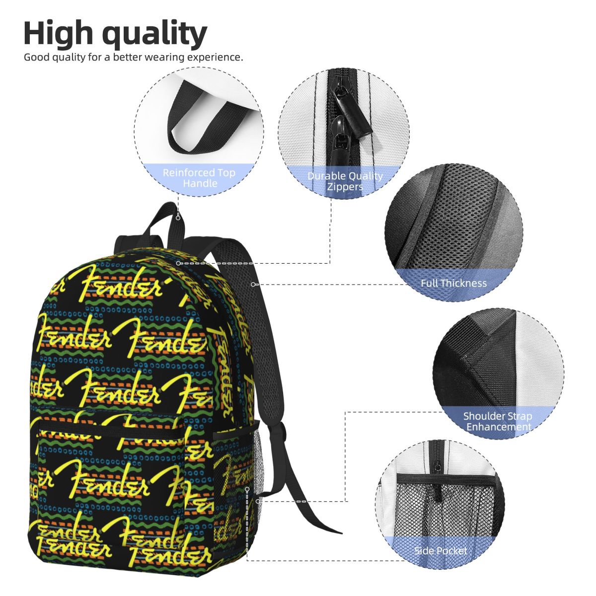90s Music Company Fender Guita - Women Bags Company review and price