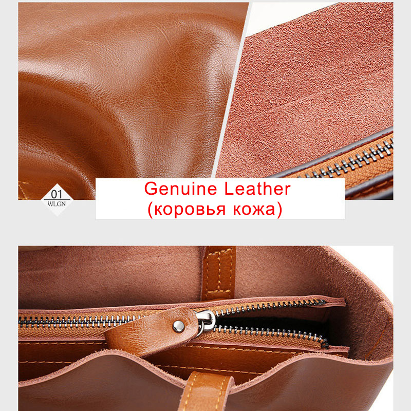 Cow Leather Bag Ladies Genuine - Women Hand Bags For Office review and price