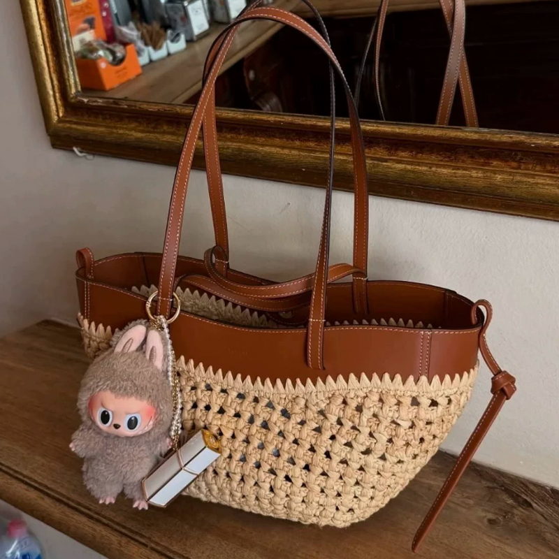 2026 Summer Hollow-out Raffia  - Women'S Raffia Bags review and price