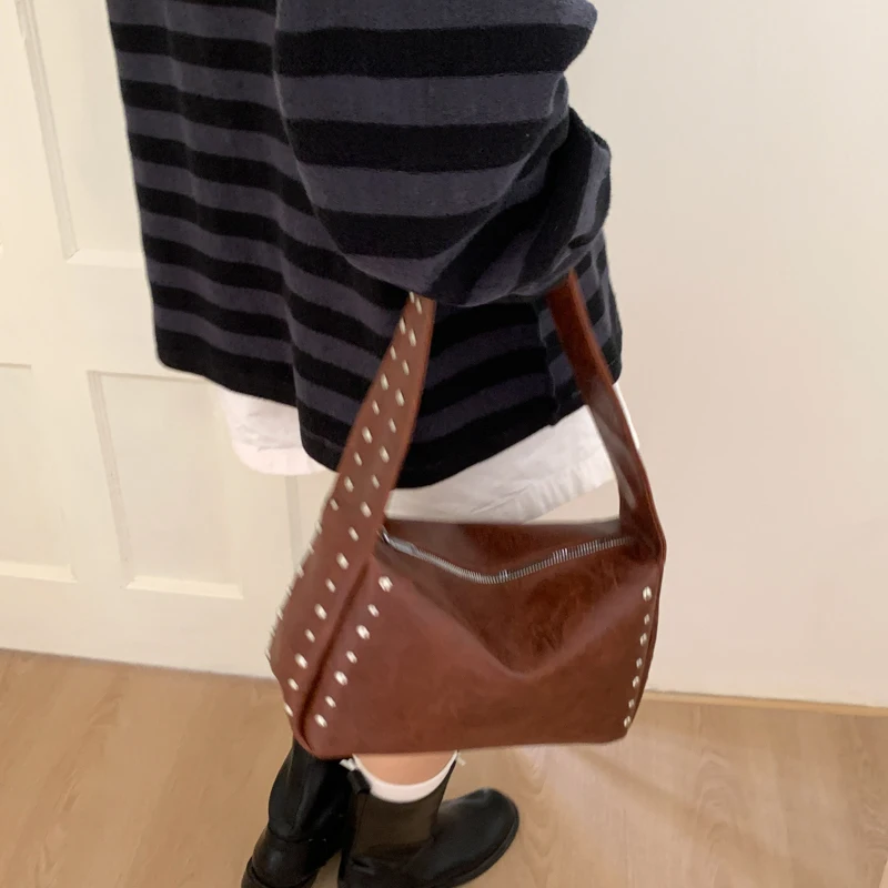 Original Design Rivet Soft Lea - Women Bags 2026 Trends review and price