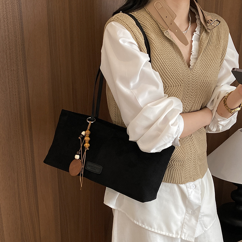 LEFTSIDE Retro Suede Shoulder  - Women Bags 2026 Trends review and price